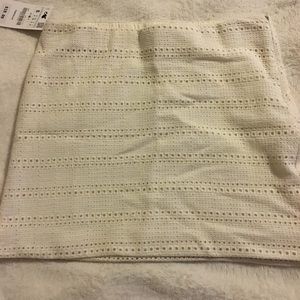 Zara detailed mini skirt NWT